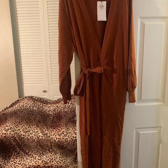 EXLURA Womens Knit Sweater Dress. - Picture 6 of 8